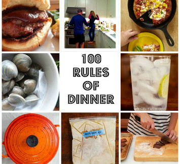 100 rules of dinner