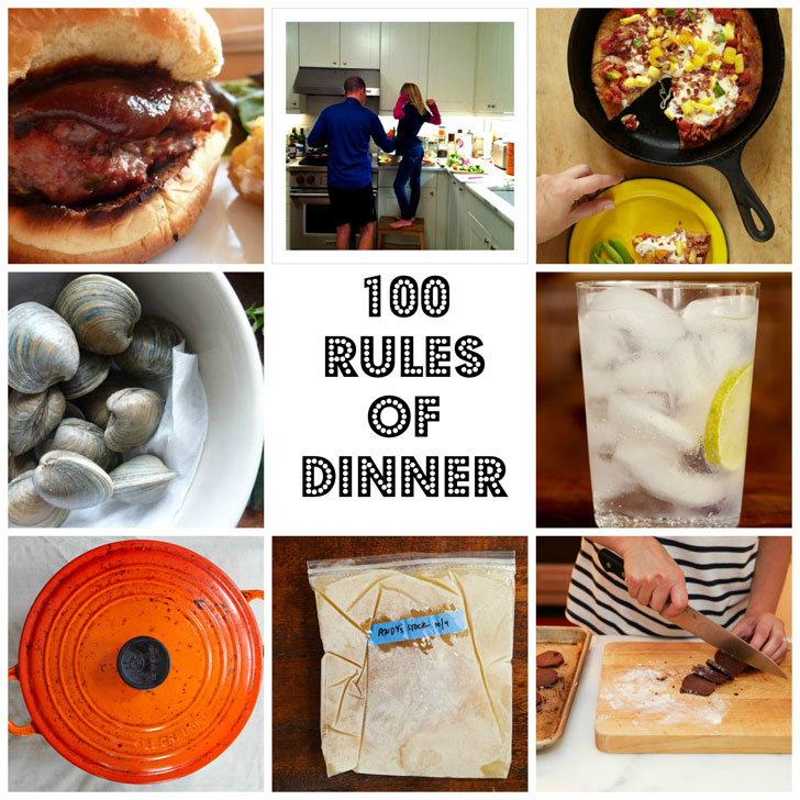 100 rules of dinner