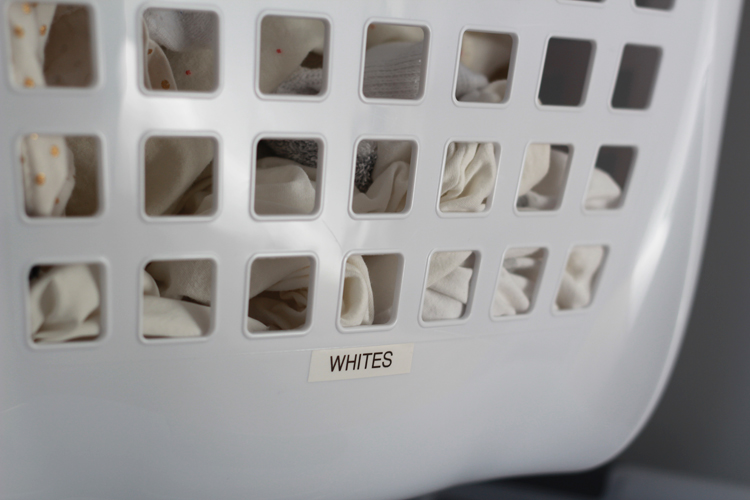 hanging laundry basket tutorial in closet hamper ideas