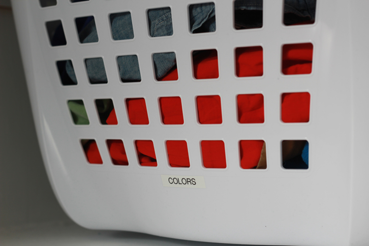 hanging laundry basket tutorial in closet hamper ideas