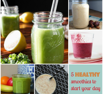 5 healthy smoothies to start the day