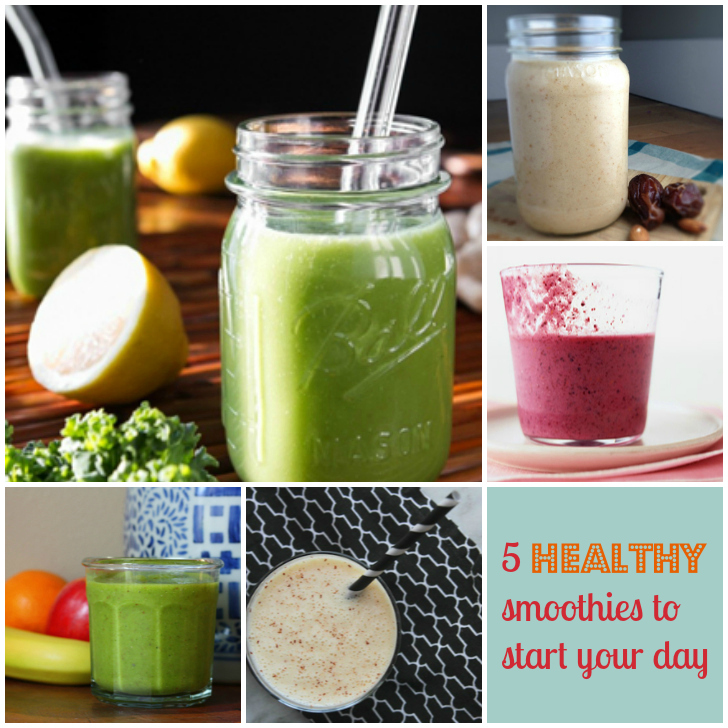 5 healthy smoothies to start the day