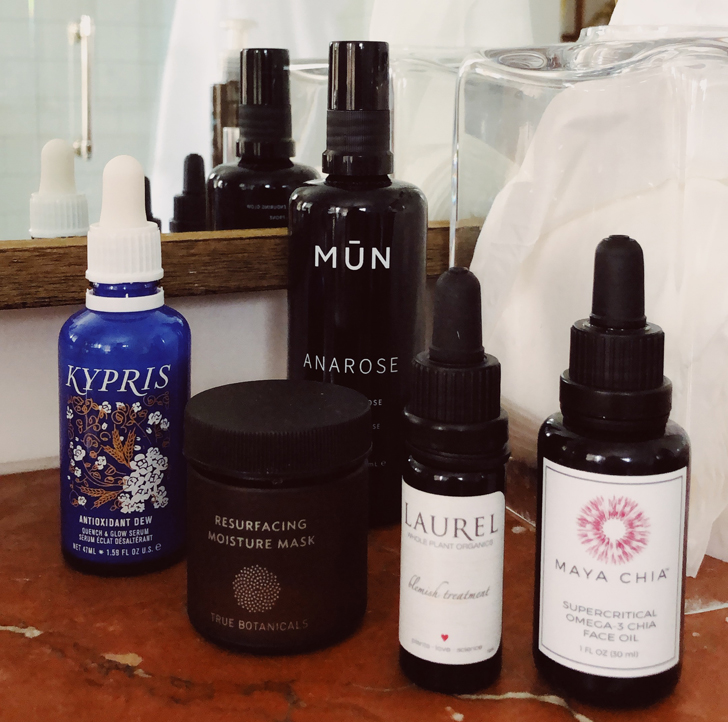 green beauty morning skincare routine