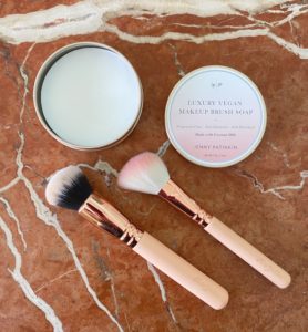 How To Clean Your Makeup Brushes jenny patinkin brush soap review