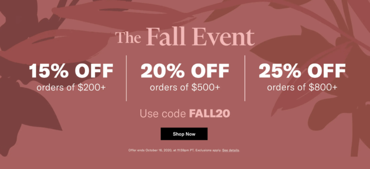 Shopbop Fall Event